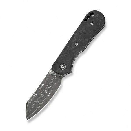 Nóż składany Civivi Crabby Shredded Carbon Fiber, Damascus by Ken Onion Jr. (C24055-DS1) Nóż składany Civivi Crabby Shredded Carbon Fiber, Damascus by Ken Onion Jr. (C24055-DS1)