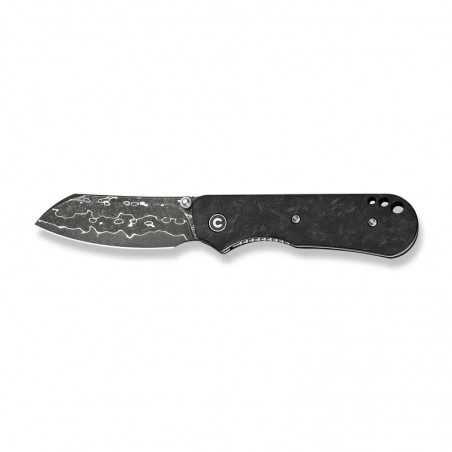 Nóż składany Civivi Crabby Shredded Carbon Fiber, Damascus by Ken Onion Jr. (C24055-DS1) Nóż składany Civivi Crabby Shredded Carbon Fiber, Damascus by Ken Onion Jr. (C24055-DS1)