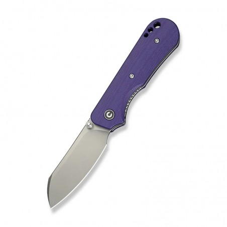 Nóż składany Civivi Crabby Purple G10, Stonewashed 14C28N by Ken Onion Jr. (C24055-2) Nóż składany Civivi Crabby Purple G10, Stonewashed 14C28N by Ken Onion Jr. (C24055-2)