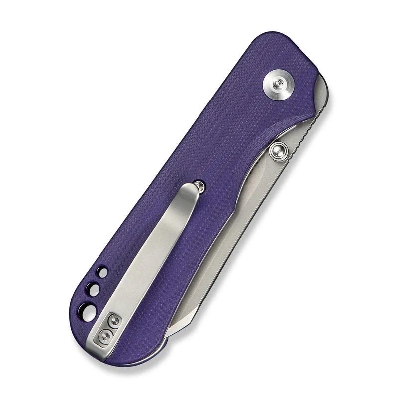 Nóż składany Civivi Crabby Purple G10, Stonewashed 14C28N by Ken Onion Jr. (C24055-2)