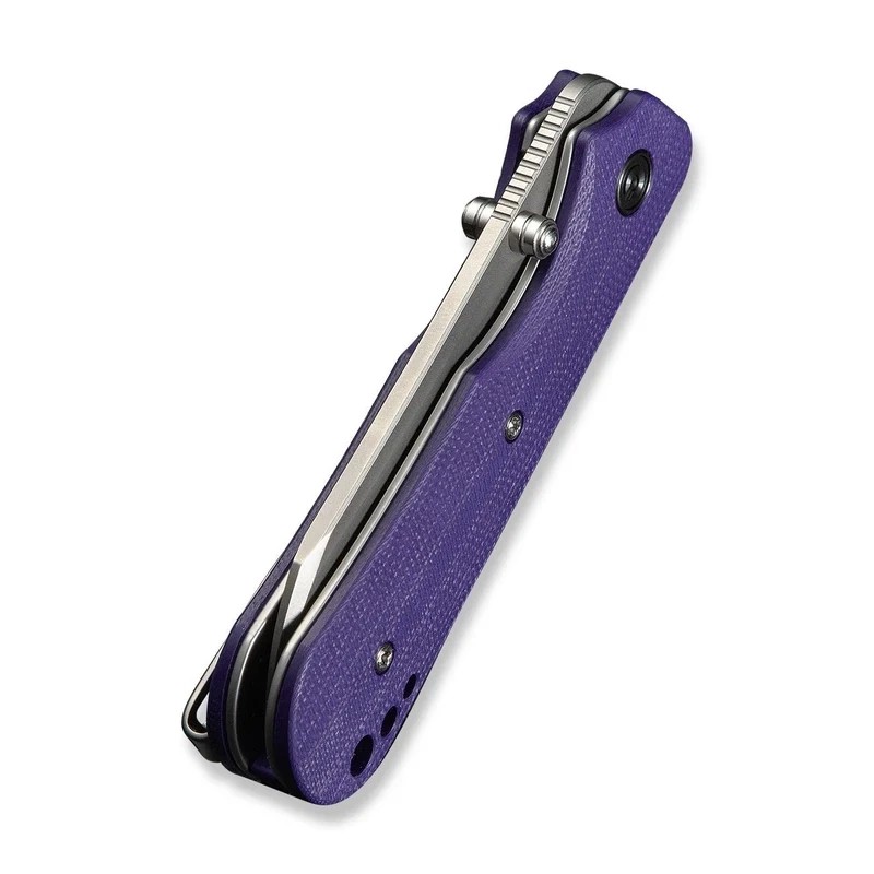 Nóż składany Civivi Crabby Purple G10, Stonewashed 14C28N by Ken Onion Jr. (C24055-2)
