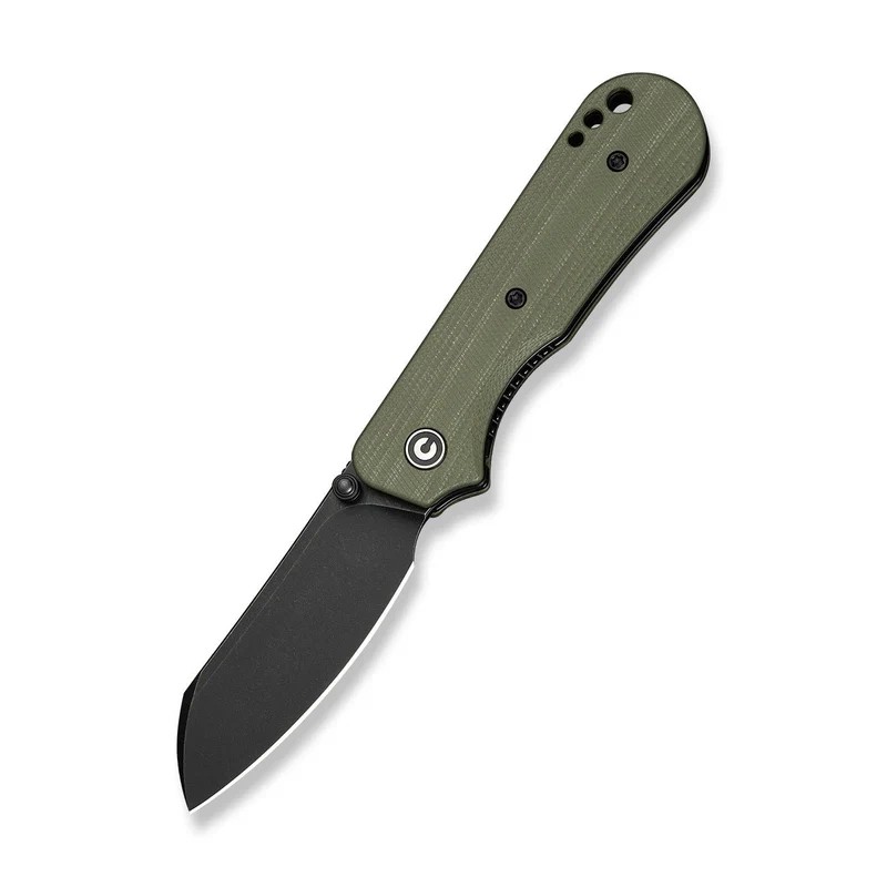 Nóż składany Civivi Crabby OD Green G10, Black Stonewashed 14C28N by Ken Onion Jr. (C24055-1)
