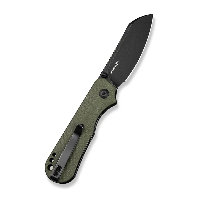 Nóż składany Civivi Crabby OD Green G10, Black Stonewashed 14C28N by Ken Onion Jr. (C24055-1)