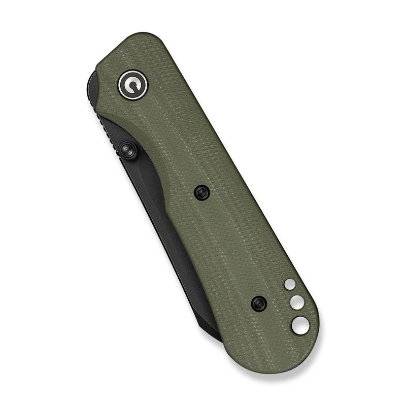 Nóż składany Civivi Crabby OD Green G10, Black Stonewashed 14C28N by Ken Onion Jr. (C24055-1)