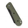 Nóż składany Civivi Crabby OD Green G10, Black Stonewashed 14C28N by Ken Onion Jr. (C24055-1)