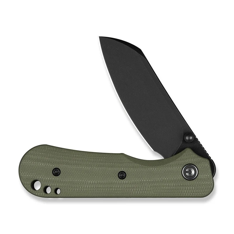 Nóż składany Civivi Crabby OD Green G10, Black Stonewashed 14C28N by Ken Onion Jr. (C24055-1)