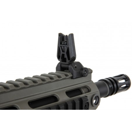 Karabinek ASG Specna Arms SA-F05-RL FLEX™ Light Ops Stock/ New Receiver HAL ETU™ Oliwkowy Karabinek ASG Specna Arms SA-F05-RL FLEX™ Light Ops Stock/ New Receiver HAL ETU™ Oliwkowy