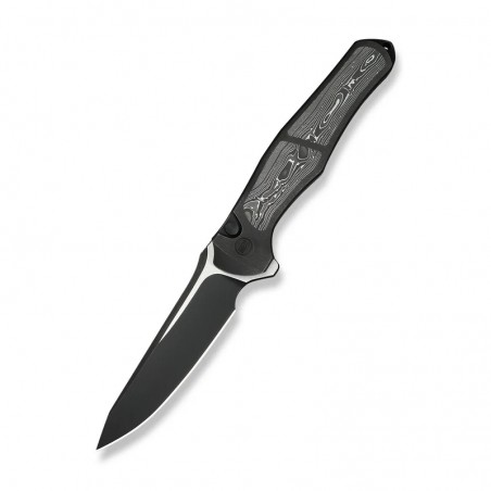 Nóż składany WeKnife 702XI LE No 087/150 Black Integral Titanium/Aluminum Foil Carbon Fiber, Black Stonewashed M390 (WE07B-2) Nóż składany WeKnife 702XI LE No 087/150 Black Integral Titanium/Aluminum Foil Carbon Fiber, Black Stonewashed M390 (WE07B-2)