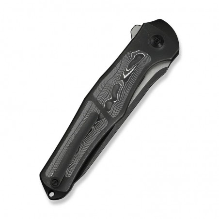 Nóż składany WeKnife 702XI LE No 087/150 Black Integral Titanium/Aluminum Foil Carbon Fiber, Black Stonewashed M390 (WE07B-2) Nóż składany WeKnife 702XI LE No 087/150 Black Integral Titanium/Aluminum Foil Carbon Fiber, Black Stonewashed M390 (WE07B-2)