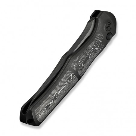 Nóż składany WeKnife 702XI LE No 087/150 Black Integral Titanium/Aluminum Foil Carbon Fiber, Black Stonewashed M390 (WE07B-2) Nóż składany WeKnife 702XI LE No 087/150 Black Integral Titanium/Aluminum Foil Carbon Fiber, Black Stonewashed M390 (WE07B-2)