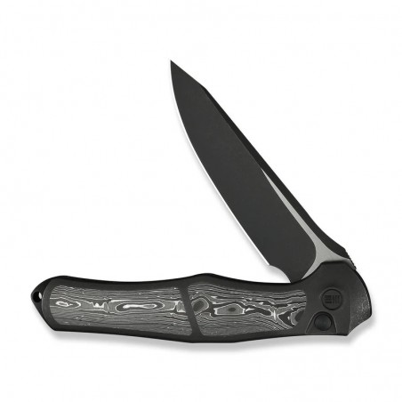 Nóż składany WeKnife 702XI LE No 087/150 Black Integral Titanium/Aluminum Foil Carbon Fiber, Black Stonewashed M390 (WE07B-2) Nóż składany WeKnife 702XI LE No 087/150 Black Integral Titanium/Aluminum Foil Carbon Fiber, Black Stonewashed M390 (WE07B-2)