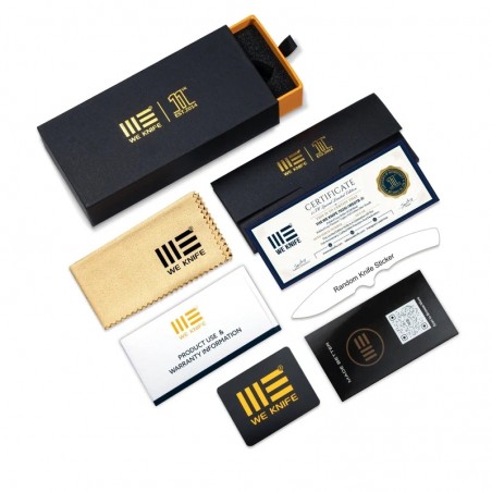 Nóż składany WeKnife 702XI LE No 087/150 Black Integral Titanium/Aluminum Foil Carbon Fiber, Black Stonewashed M390 (WE07B-2) Nóż składany WeKnife 702XI LE No 087/150 Black Integral Titanium/Aluminum Foil Carbon Fiber, Black Stonewashed M390 (WE07B-2)