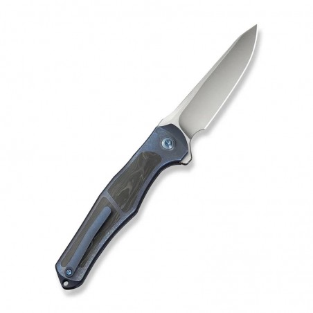 Nóż składany WeKnife 702XI LE No 148/150 Blue Integral Titanium/Shredded Carbon Fiber, Satin M390 (WE07B-1) Nóż składany WeKnife 702XI LE No 148/150 Blue Integral Titanium/Shredded Carbon Fiber, Satin M390 (WE07B-1)