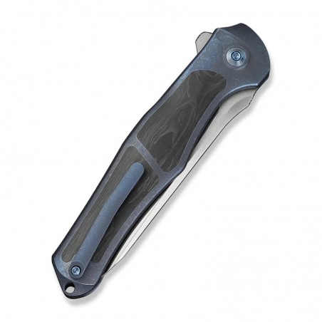 Nóż składany WeKnife 702XI LE No 148/150 Blue Integral Titanium/Shredded Carbon Fiber, Satin M390 (WE07B-1) Nóż składany WeKnife 702XI LE No 148/150 Blue Integral Titanium/Shredded Carbon Fiber, Satin M390 (WE07B-1)