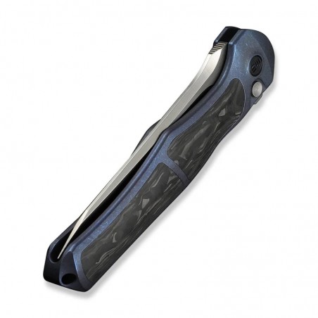 Nóż składany WeKnife 702XI LE No 148/150 Blue Integral Titanium/Shredded Carbon Fiber, Satin M390 (WE07B-1) Nóż składany WeKnife 702XI LE No 148/150 Blue Integral Titanium/Shredded Carbon Fiber, Satin M390 (WE07B-1)