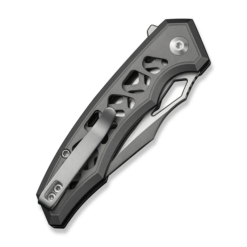 Nóż składany Civivi Anaaki Gray Aluminium, Satin Nitro-V (C24039-2)