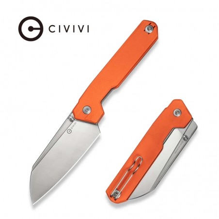 Nóż składany Civivi Hid Orange G10, Satin 14C28N by Ostap Hel (C23008-4) Nóż składany Civivi Hid Orange G10, Satin 14C28N by Ostap Hel (C23008-4)