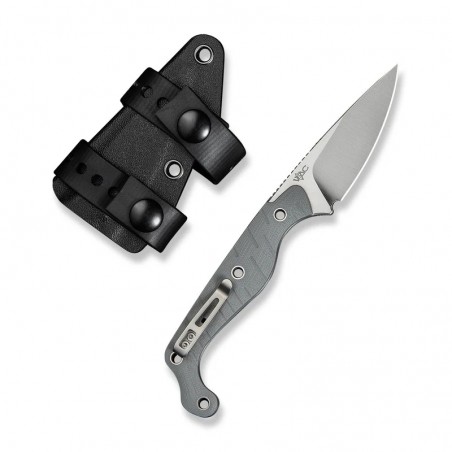 Nóż Civivi Sōkn Gray G10, Satin Nitro-V by Kyle Lamb (C22027-2)