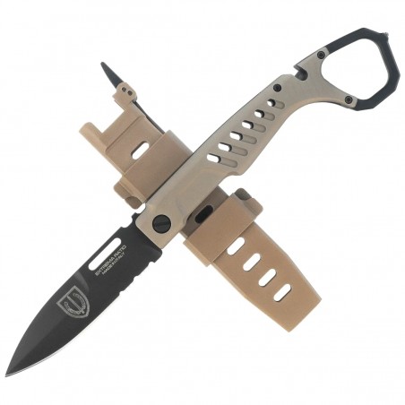 Nóż składany Extrema Ratio MH-STEALTH Desert Aluminium, Black N690 (04.1000.0483/BLK/TM) Nóż składany Extrema Ratio MH-STEALTH Desert Aluminium, Black N690 (04.1000.0483/BLK/TM)