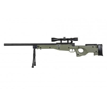 Replika karabinu snajperskiego Specna Arms SA-S11 EDGE™ z lunetą i dwójnogiem Oliwkowa Replika karabinu snajperskiego Specna Arms SA-S11 EDGE™ z lunetą i dwójnogiem Oliwkowa