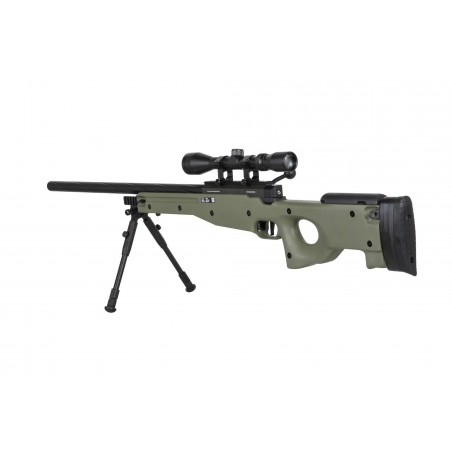 Replika karabinu snajperskiego Specna Arms SA-S11 EDGE™ z lunetą i dwójnogiem Oliwkowa Replika karabinu snajperskiego Specna Arms SA-S11 EDGE™ z lunetą i dwójnogiem Oliwkowa