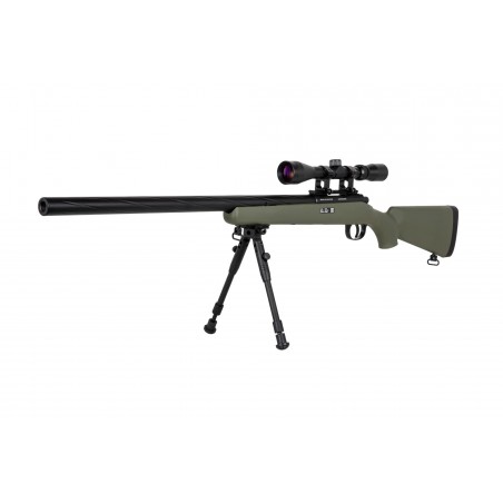 Replika karabinu snajperskiego Specna Arms SA-S12 EDGE™ z lunetą i dwójnogiem Oliwkowa Replika karabinu snajperskiego Specna Arms SA-S12 EDGE™ z lunetą i dwójnogiem Oliwkowa