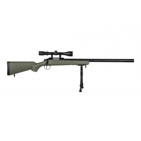 Replika karabinu snajperskiego Specna Arms SA-S12 EDGE™ z lunetą i dwójnogiem Oliwkowa Replika karabinu snajperskiego Specna Arms SA-S12 EDGE™ z lunetą i dwójnogiem Oliwkowa
