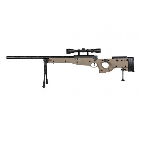 Replika karabinu snajperskiego Specna Arms SA-S14 EDGE™ z lunetą i dwójnogiem Tan Replika karabinu snajperskiego Specna Arms SA-S14 EDGE™ z lunetą i dwójnogiem Tan