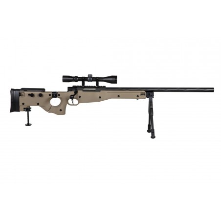 Replika karabinu snajperskiego Specna Arms SA-S14 EDGE™ z lunetą i dwójnogiem Tan Replika karabinu snajperskiego Specna Arms SA-S14 EDGE™ z lunetą i dwójnogiem Tan