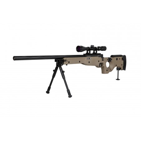 Replika karabinu snajperskiego Specna Arms SA-S14 EDGE™ z lunetą i dwójnogiem Tan Replika karabinu snajperskiego Specna Arms SA-S14 EDGE™ z lunetą i dwójnogiem Tan