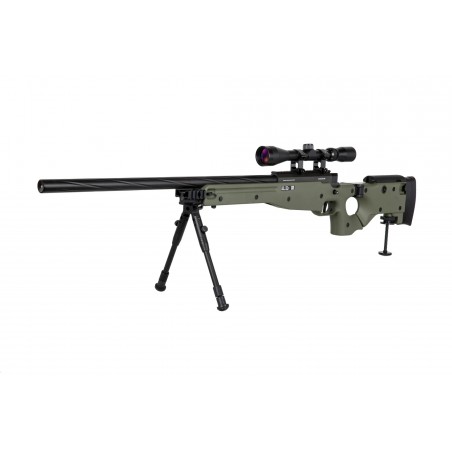 Replika karabinu snajperskiego Specna Arms SA-S14 EDGE™ z lunetą i dwójnogiem Oliwkowa Replika karabinu snajperskiego Specna Arms SA-S14 EDGE™ z lunetą i dwójnogiem Oliwkowa