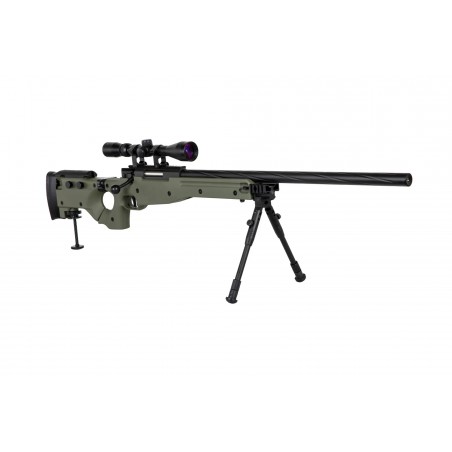 Replika karabinu snajperskiego Specna Arms SA-S14 EDGE™ z lunetą i dwójnogiem Oliwkowa Replika karabinu snajperskiego Specna Arms SA-S14 EDGE™ z lunetą i dwójnogiem Oliwkowa
