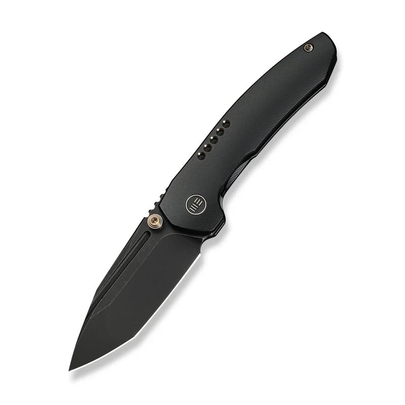 Nóż składany WeKnife Micro Trogon Black Titanium, Black Stonewashed M390 by Brian Brown (WE24043-1)