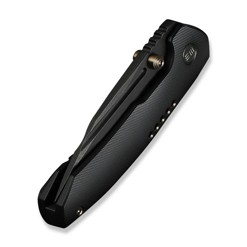 Nóż składany WeKnife Micro Trogon Black Titanium, Black Stonewashed M390 by Brian Brown (WE24043-1)