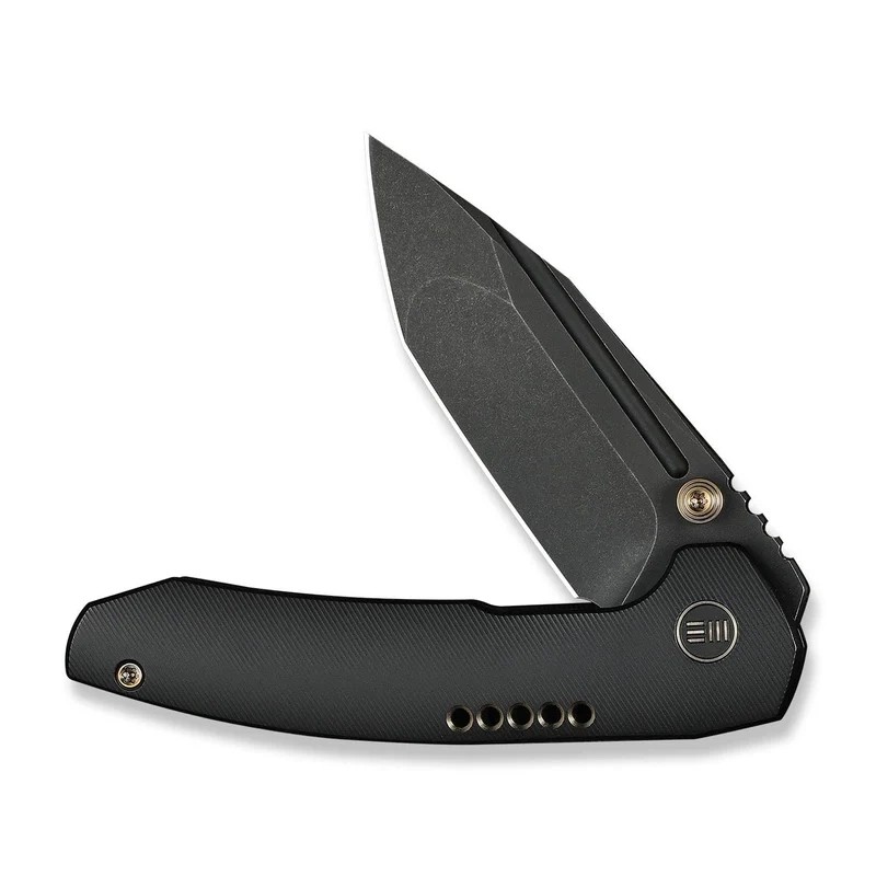 Nóż składany WeKnife Micro Trogon Black Titanium, Black Stonewashed M390 by Brian Brown (WE24043-1)