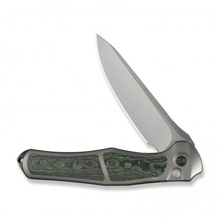 Nóż składany WeKnife 702XI LE No 145/150 Gray Titanium/Jungle Wear Fat Carbon, Stonewashed M390 (WE07B-4) Nóż składany WeKnife 702XI LE No 145/150 Gray Titanium/Jungle Wear Fat Carbon, Stonewashed M390 (WE07B-4)
