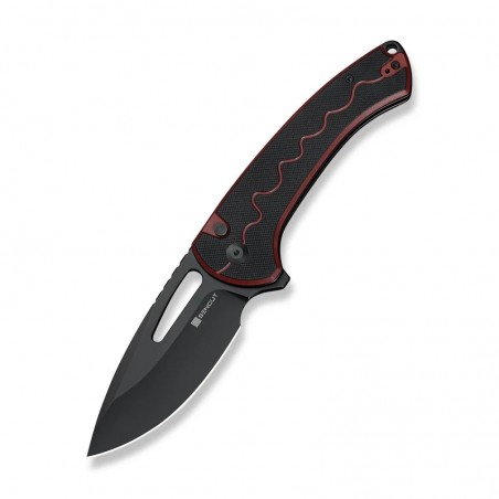 Nóż składany Sencut Squiggy Burgundy/Black G10, Black 9Cr18MoV (S24082A-3) Nóż składany Sencut Squiggy Burgundy/Black G10, Black 9Cr18MoV (S24082A-3)