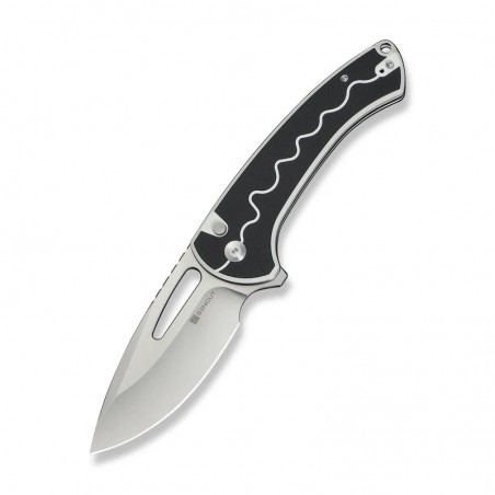 Nóż składany Sencut Squiggy White/Black G10, Satin 9Cr18MoV (S24082A-1) Nóż składany Sencut Squiggy White/Black G10, Satin 9Cr18MoV (S24082A-1)