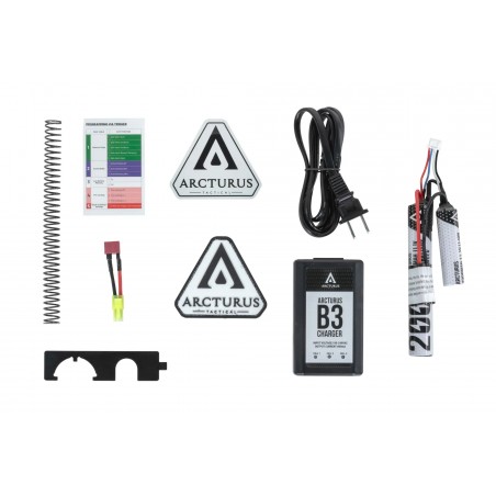 Karabinek ASG Arcturus LWT MK-I CQB 10" AEG SPORT SE™ Starter Pack Half-Tan Karabinek ASG Arcturus LWT MK-I CQB 10" AEG SPORT SE™ Starter Pack Half-Tan