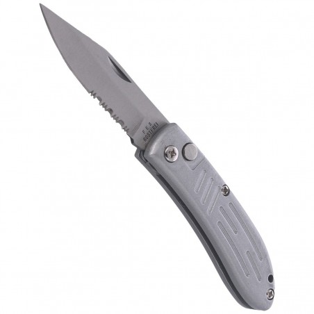 Nóż automatyczny Everts Solingen Predator Grey Aluminium, Satin AISI 420C (501905) Nóż automatyczny Everts Solingen Predator Grey Aluminium, Satin AISI 420C (501905)