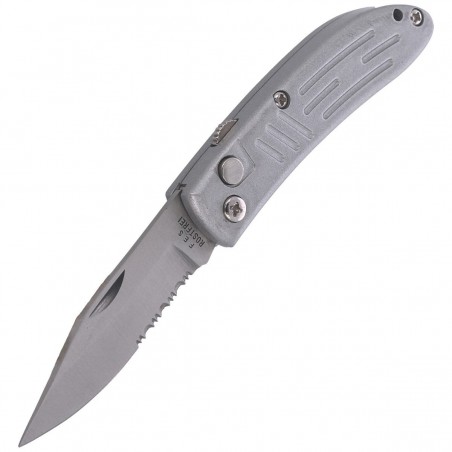 Nóż automatyczny Everts Solingen Predator Grey Aluminium, Satin AISI 420C (501905) Nóż automatyczny Everts Solingen Predator Grey Aluminium, Satin AISI 420C (501905)
