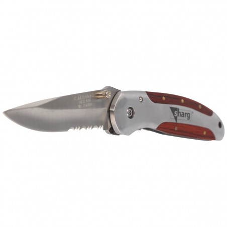Nóż składany Herbertz CJH Pakka Wood/Steel, Satin 420 (256410 - 44199) Nóż składany Herbertz CJH Pakka Wood/Steel, Satin 420 (256410 - 44199)