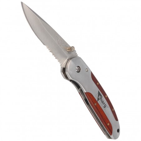 Nóż składany Herbertz CJH Pakka Wood/Steel, Satin 420 (256410 - 44199) Nóż składany Herbertz CJH Pakka Wood/Steel, Satin 420 (256410 - 44199)