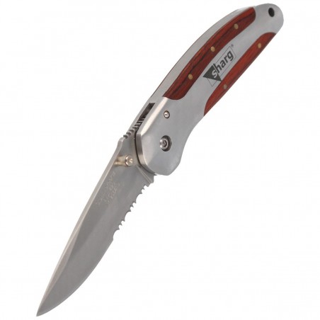 Nóż składany Herbertz CJH Pakka Wood/Steel, Satin 420 (256410 - 44199) Nóż składany Herbertz CJH Pakka Wood/Steel, Satin 420 (256410 - 44199)