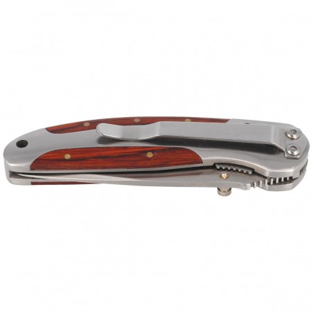 Nóż składany Herbertz CJH Pakka Wood/Steel, Satin 420 (256410 - 44199) Nóż składany Herbertz CJH Pakka Wood/Steel, Satin 420 (256410 - 44199)