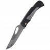 Nóż składany Mikov Crocodile Clip Point Black ABS, Mirror, Klips (243-NH-1/B BLACK/CLIP)