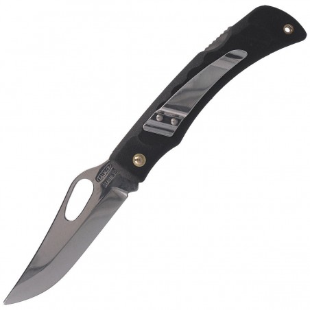 Nóż składany Mikov Crocodile Clip Point Black ABS, Mirror, Klips (243-NH-1/B BLACK/CLIP) Nóż składany Mikov Crocodile Clip Point Black ABS, Mirror, Klips (243-NH-1/B BLACK/CLIP)