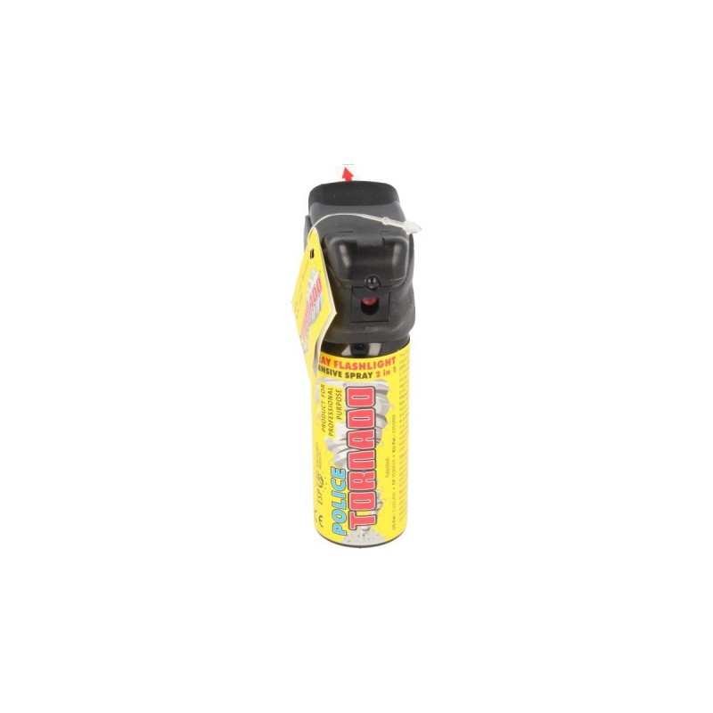 Gaz pieprzowy ESP Police Tornado Spray & Flashlight 50ml (SFL-01-50)