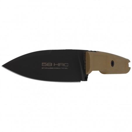 Nóż Extrema Ratio Shrapnel ONE Black Forprene, Black N690 (04.1000.0500/BLK) Nóż Extrema Ratio Shrapnel ONE Black Forprene, Black N690 (04.1000.0500/BLK)