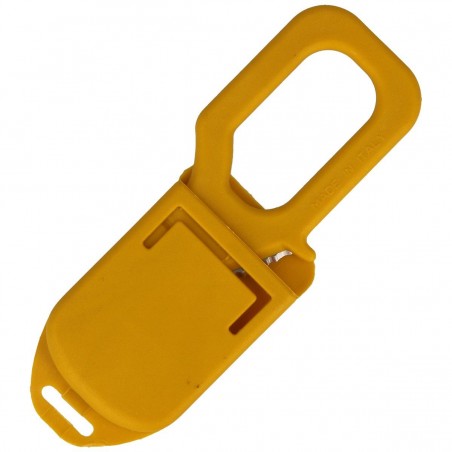 Nóż bezpieczny MAC Coltellerie Rescue 48mm (MC TS05 YELLOW)